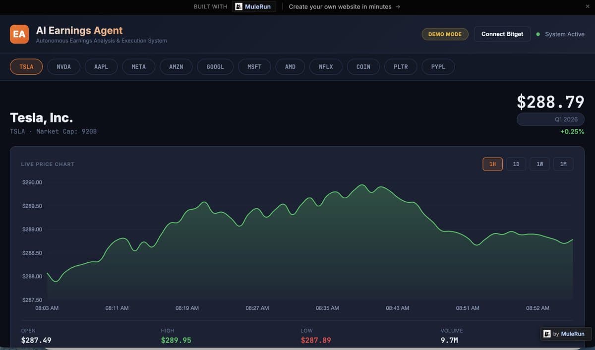 AI Earnings Agent