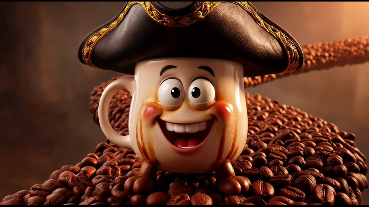 Cheerful Pirate Mug