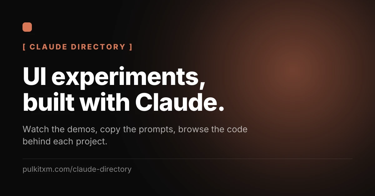 Claude Directory