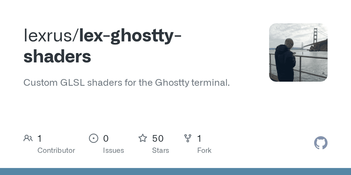 Ghostty Water Ripple Shader