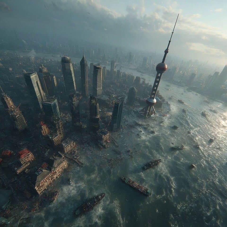 Grok Imagine Cityscape