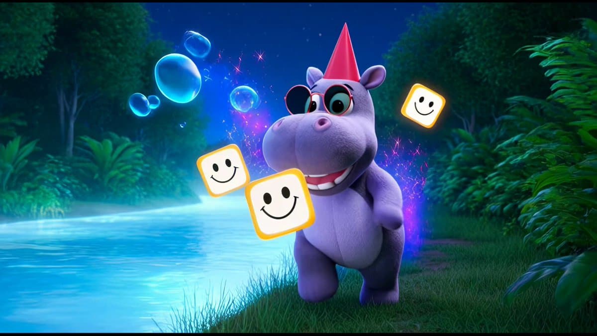 Joyful Hippo!