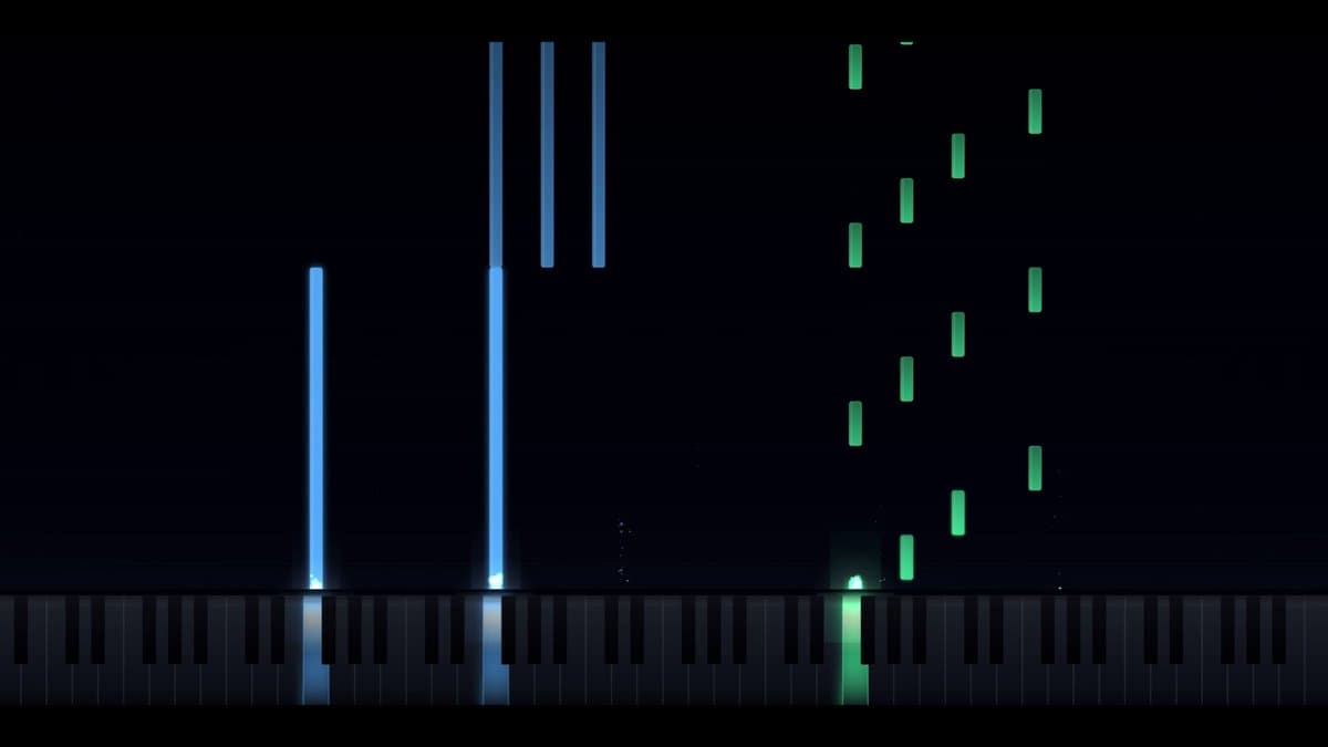 Piano Visualizer and Melody