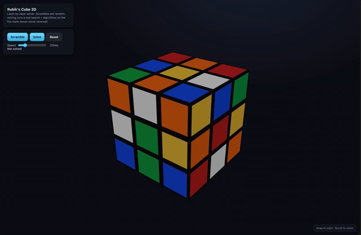 Rubik's Cube 3D