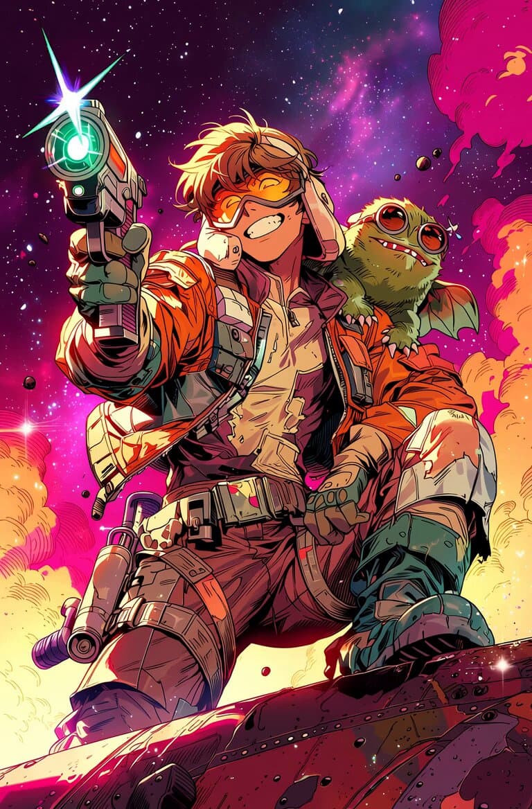 Space Explorer Character Animation