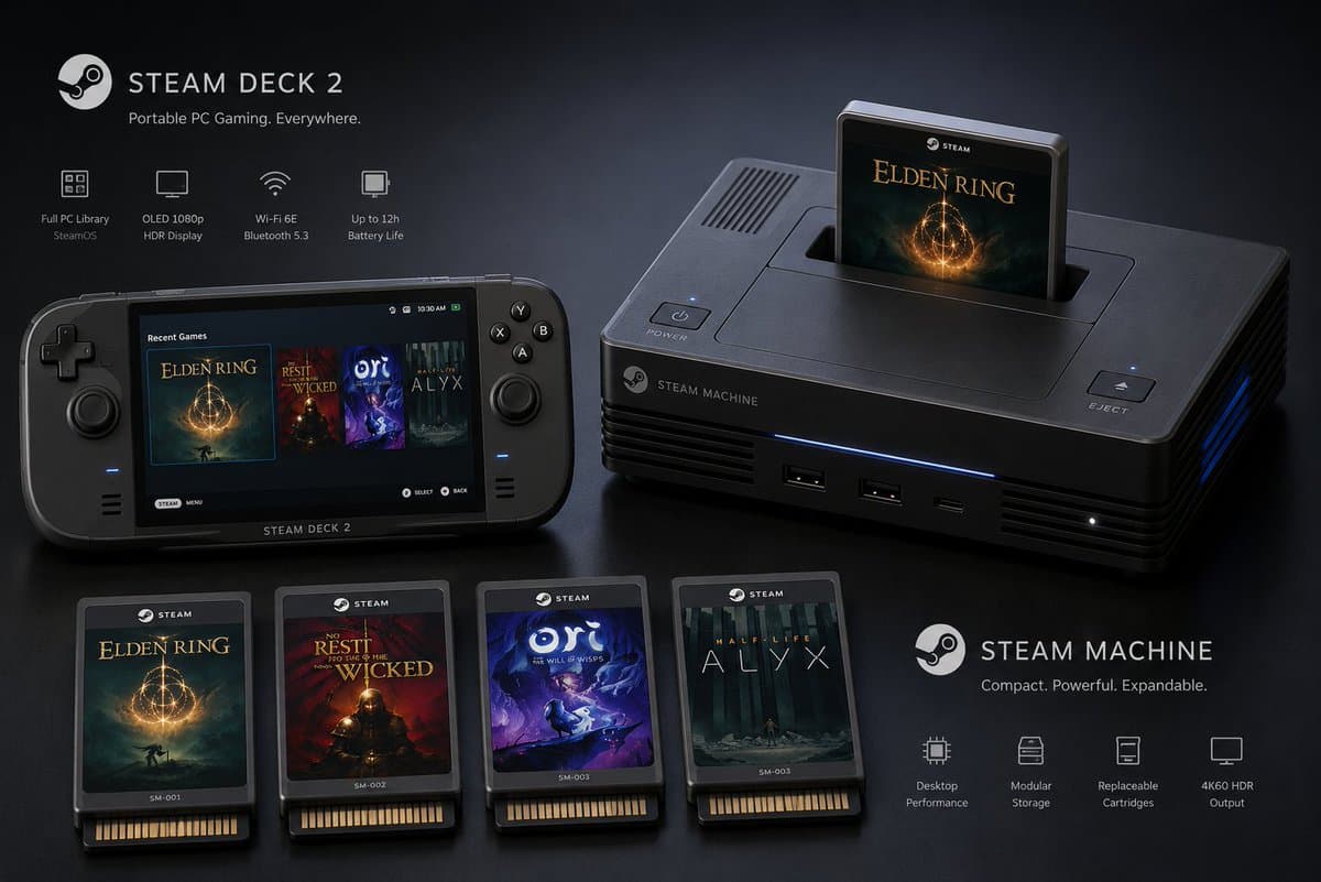 Steam Machine Cartridge Concept