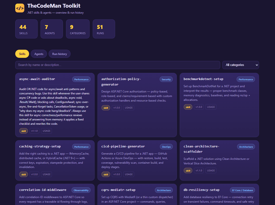 TheCodeMan AI Toolkit